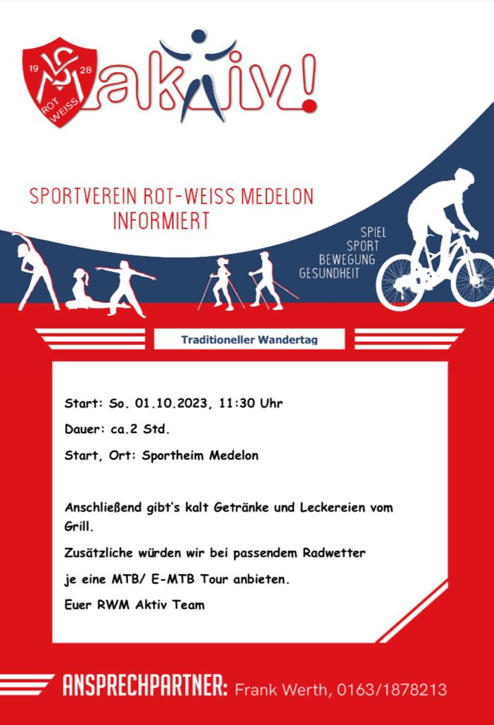 Wandertag und Doppelheimspiel